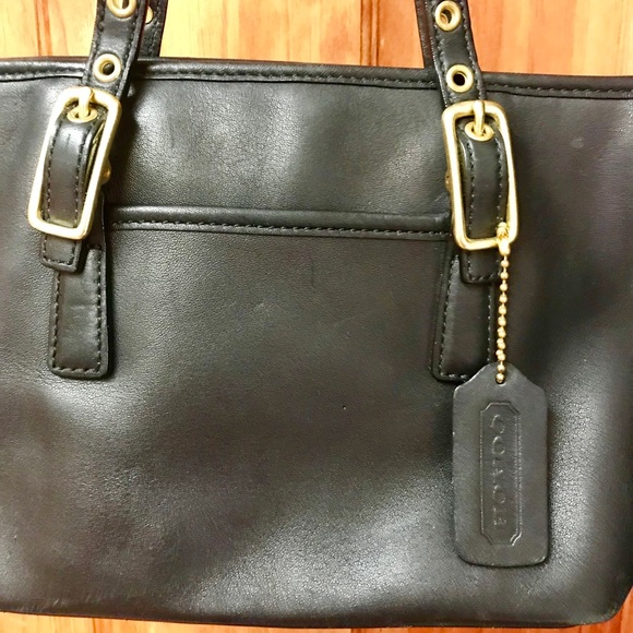 Vintage Coach black leather bag - Picture 7 of 7